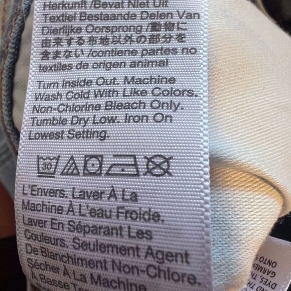 Madewell 10” High Rise Skinny Jeans Size 28Mickleton Light Wash M5327 - Picture 13 of 13